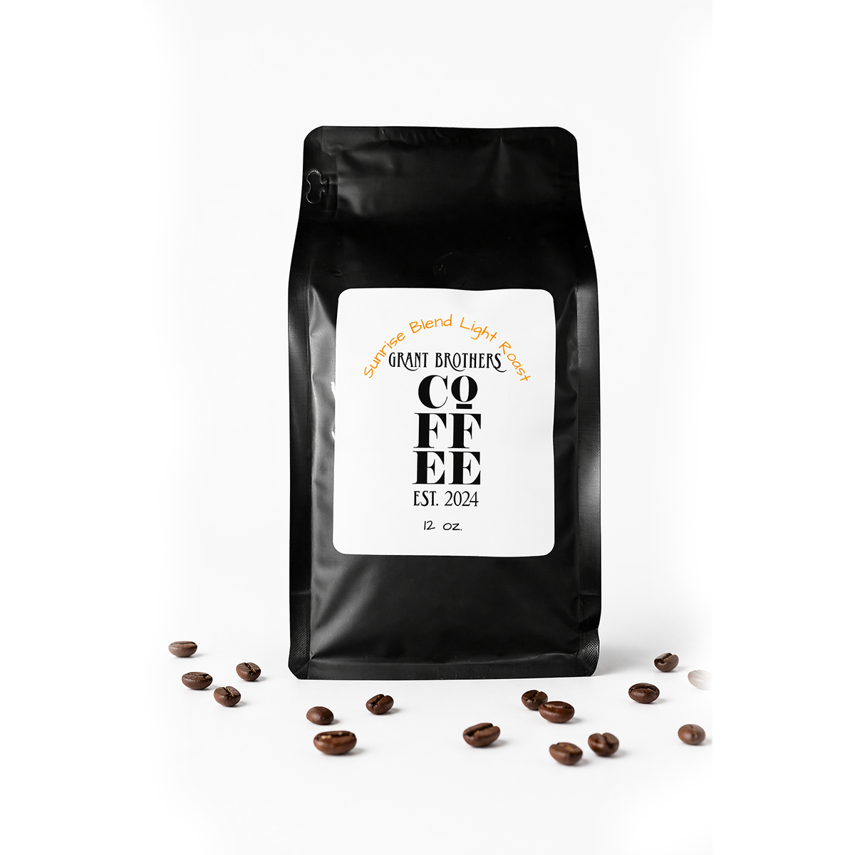 Sunrise Blend Light Roast Coffee – 12oz Fresh Roasted Breakfast Coffee | Grant Brothers Coffee
