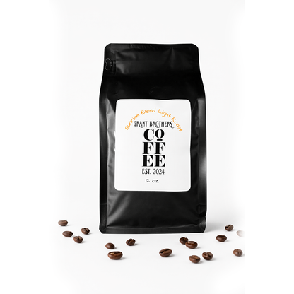 Sunrise Blend Light Roast Coffee – 12oz Fresh Roasted Breakfast Coffee | Grant Brothers Coffee